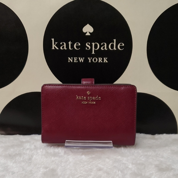 Kate Spade Burgundy Wallet - Picture 2 of 11